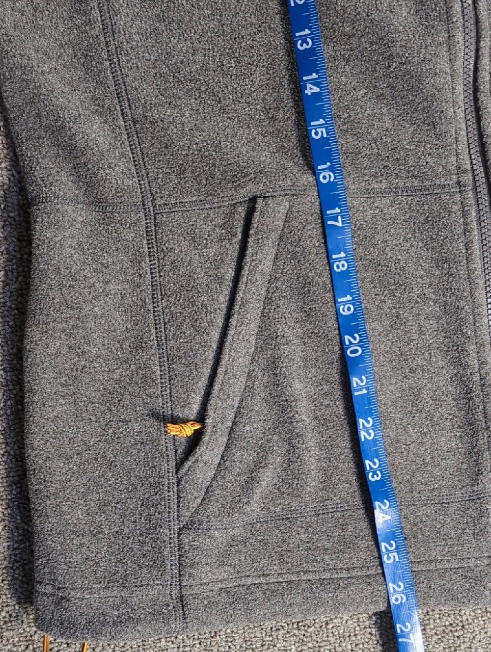 L.L. Bean Mountain Classic Fleece Vest Women's Size Large in Gray